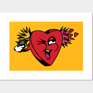 BLEEDING HEART ART TEES Posters and Art